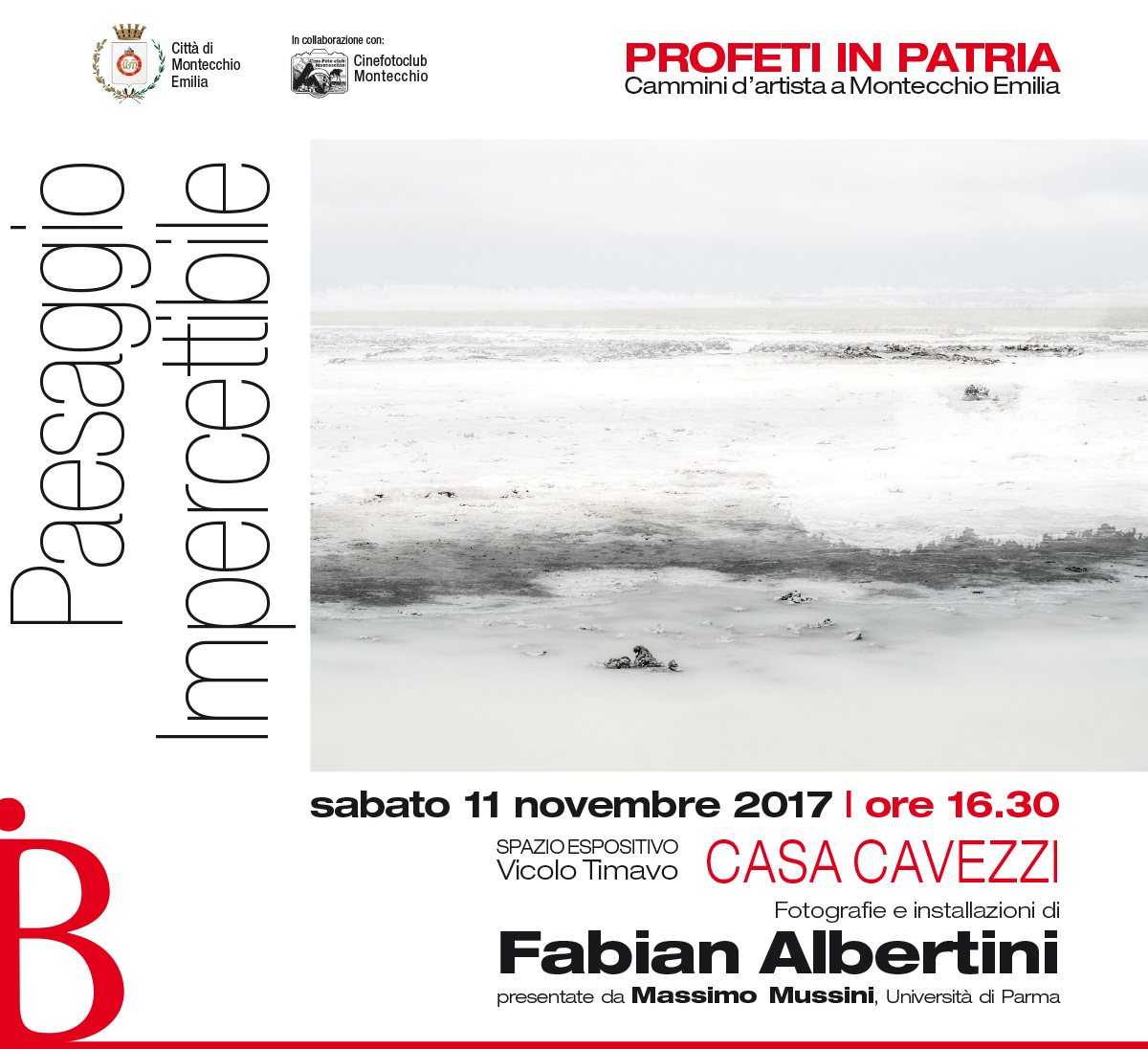 fabian Paesaggio Impercettibile 2017